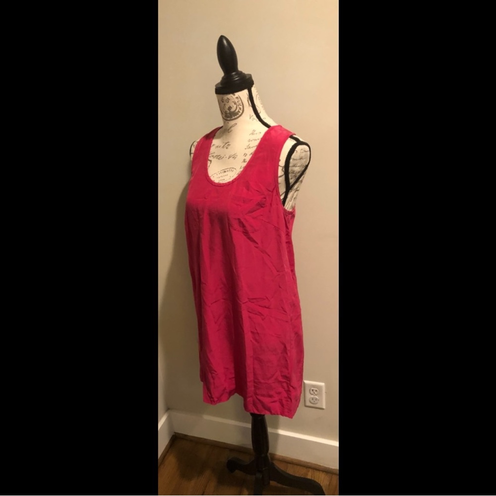 Hot pink Bloomingdales “Joie” tank top size L